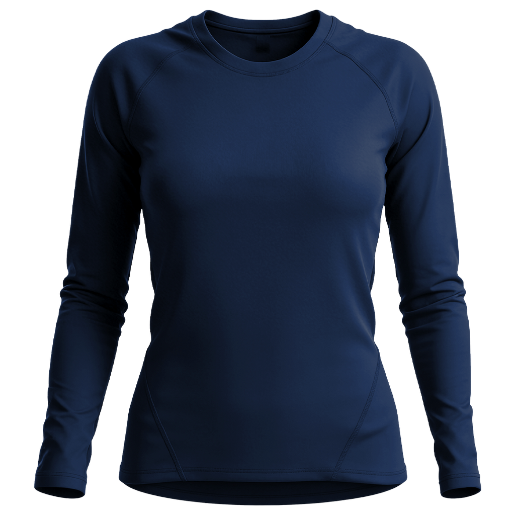 iElite Womens Long Sleeve Top - Navy