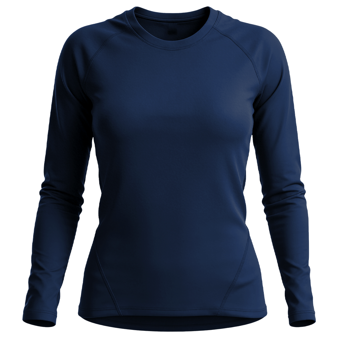 iElite Womens Long Sleeve Top - Navy