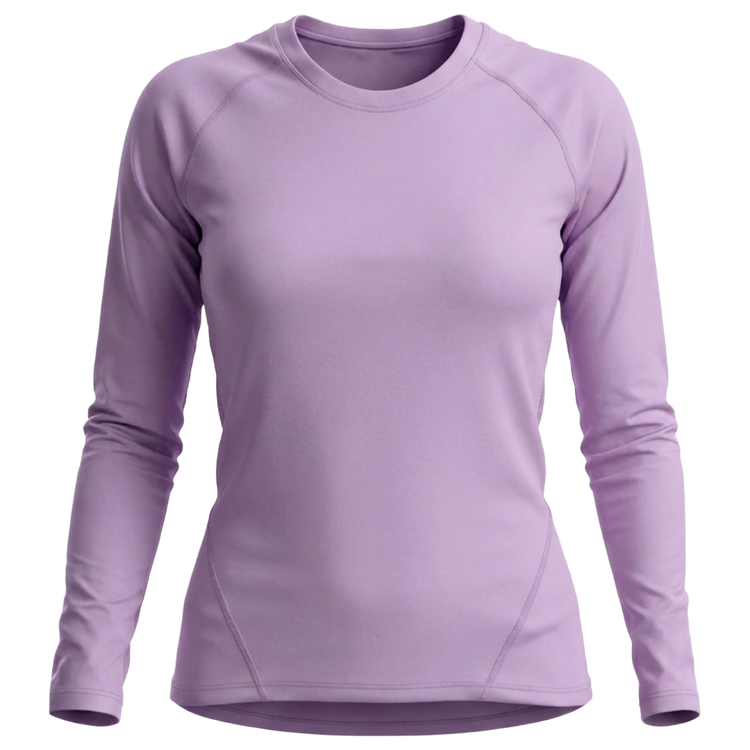 iElite Womens Long Sleeve Top - Purple