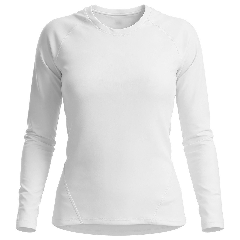 iElite Womens Long Sleeve Top - White