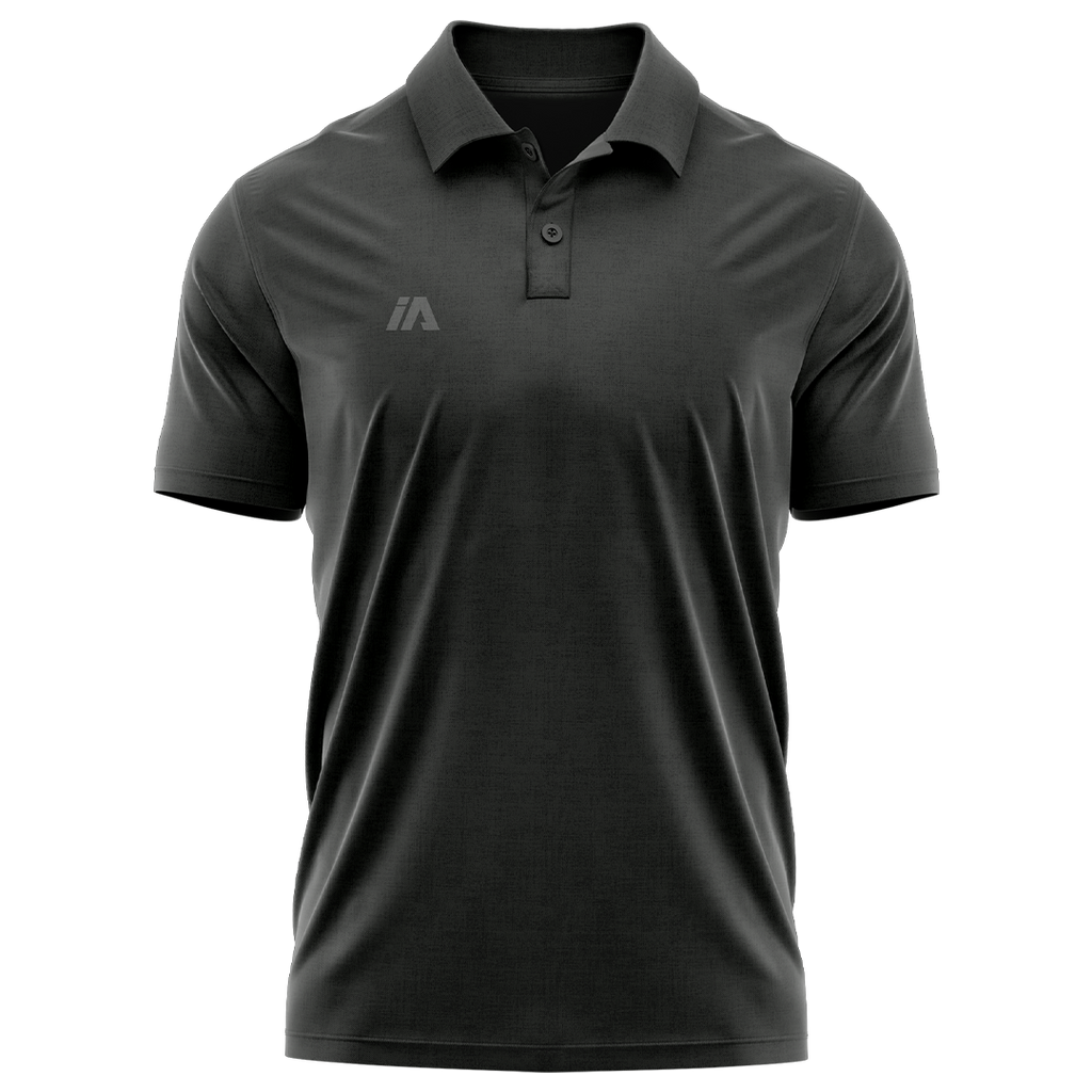 iAthletic iPerform Polo - Charcoal Marle