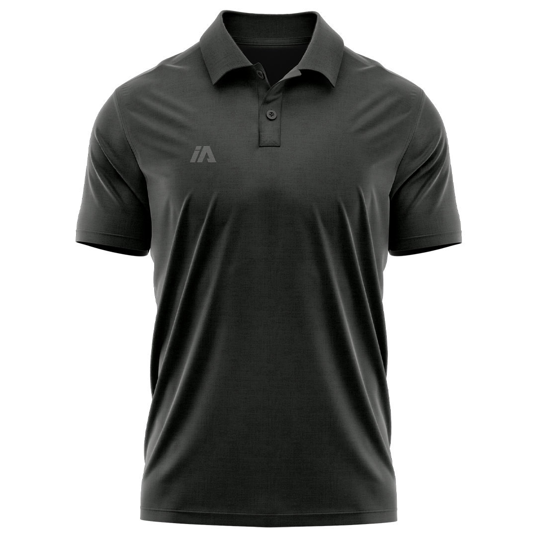 iAthletic iPerform Polo - Charcoal Marle
