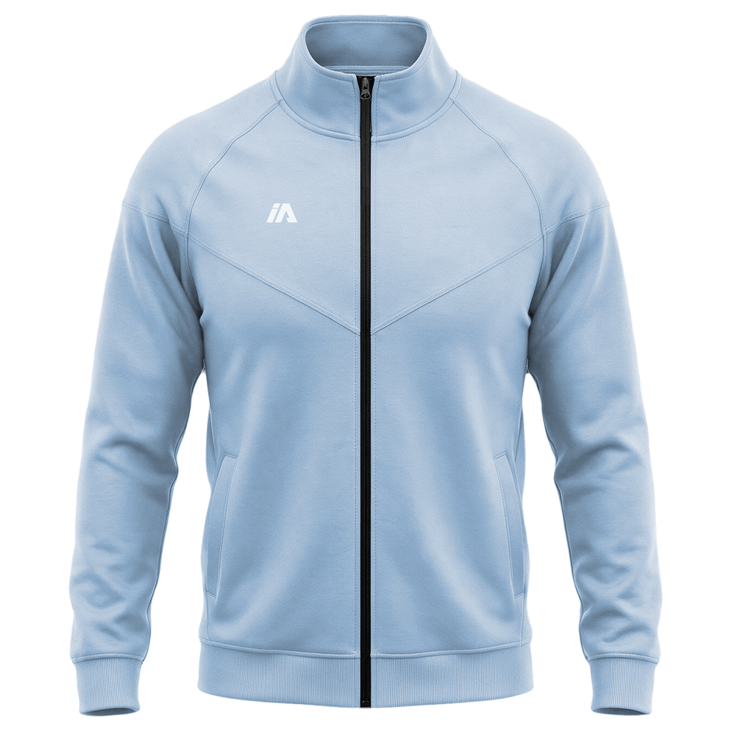 iAthletic Pro Fleece Jacket - Sky Blue