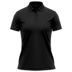 iAthletic ProFit Womens Polo - Black