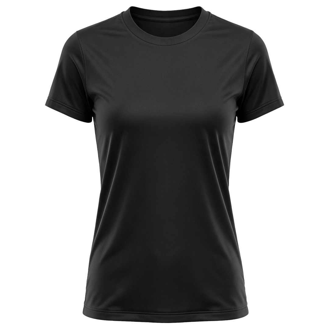 iAthletic ProFit Womens Short Sleeve Tee - Black