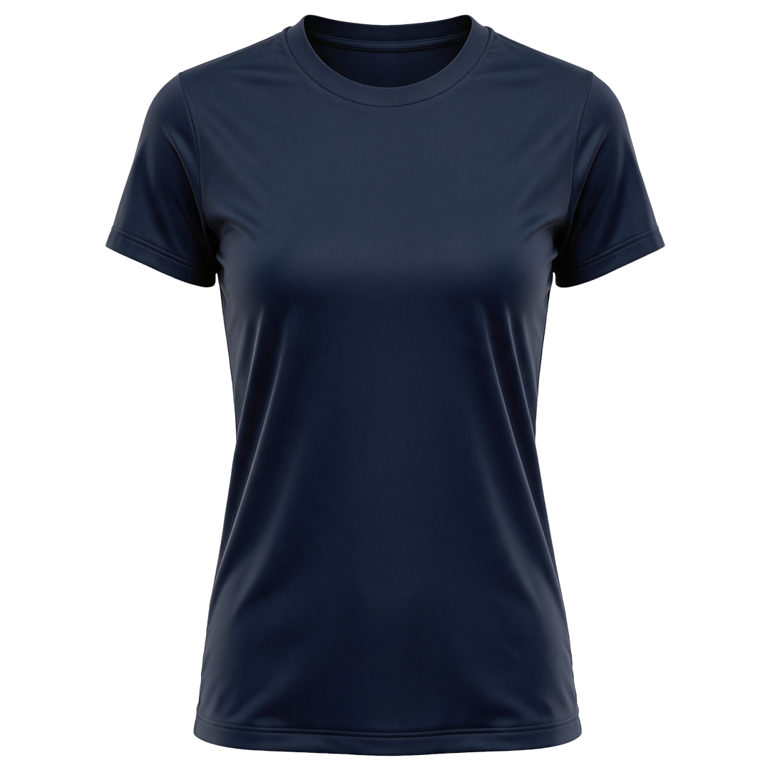 iAthletic ProFit Womens Short Sleeve Tee - Navy