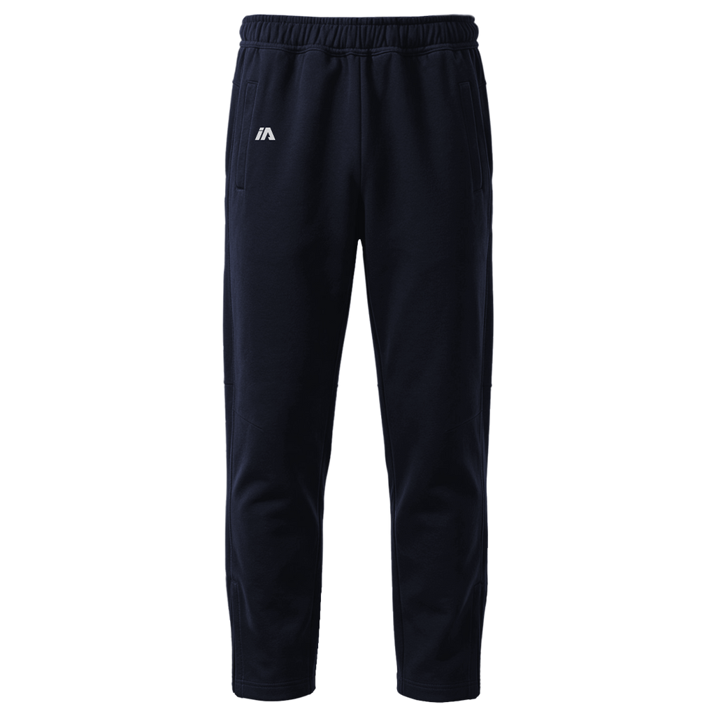 iAthletic Pro Fleece Zip Track Pants - Navy
