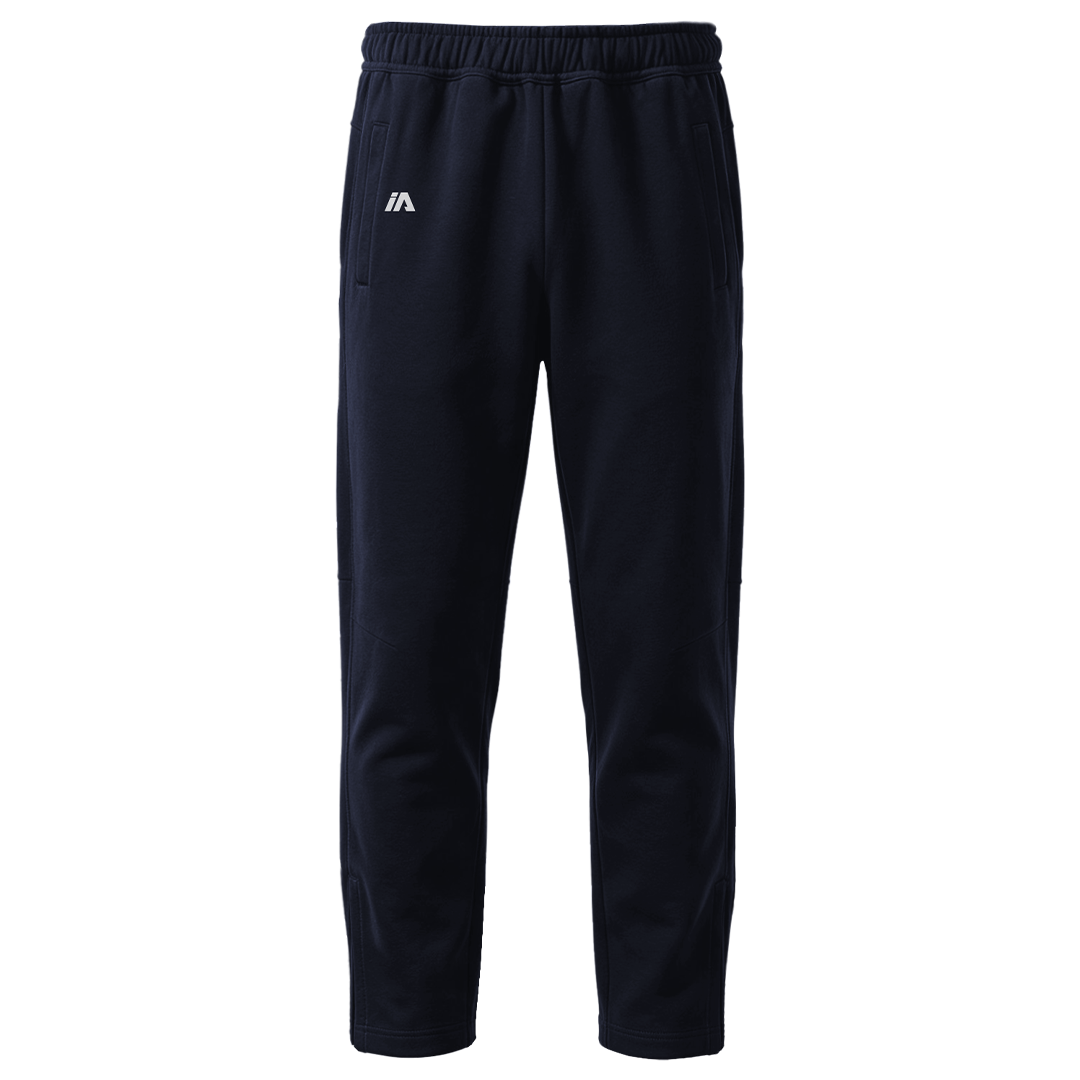 iAthletic Pro Fleece Zip Track Pants - Navy