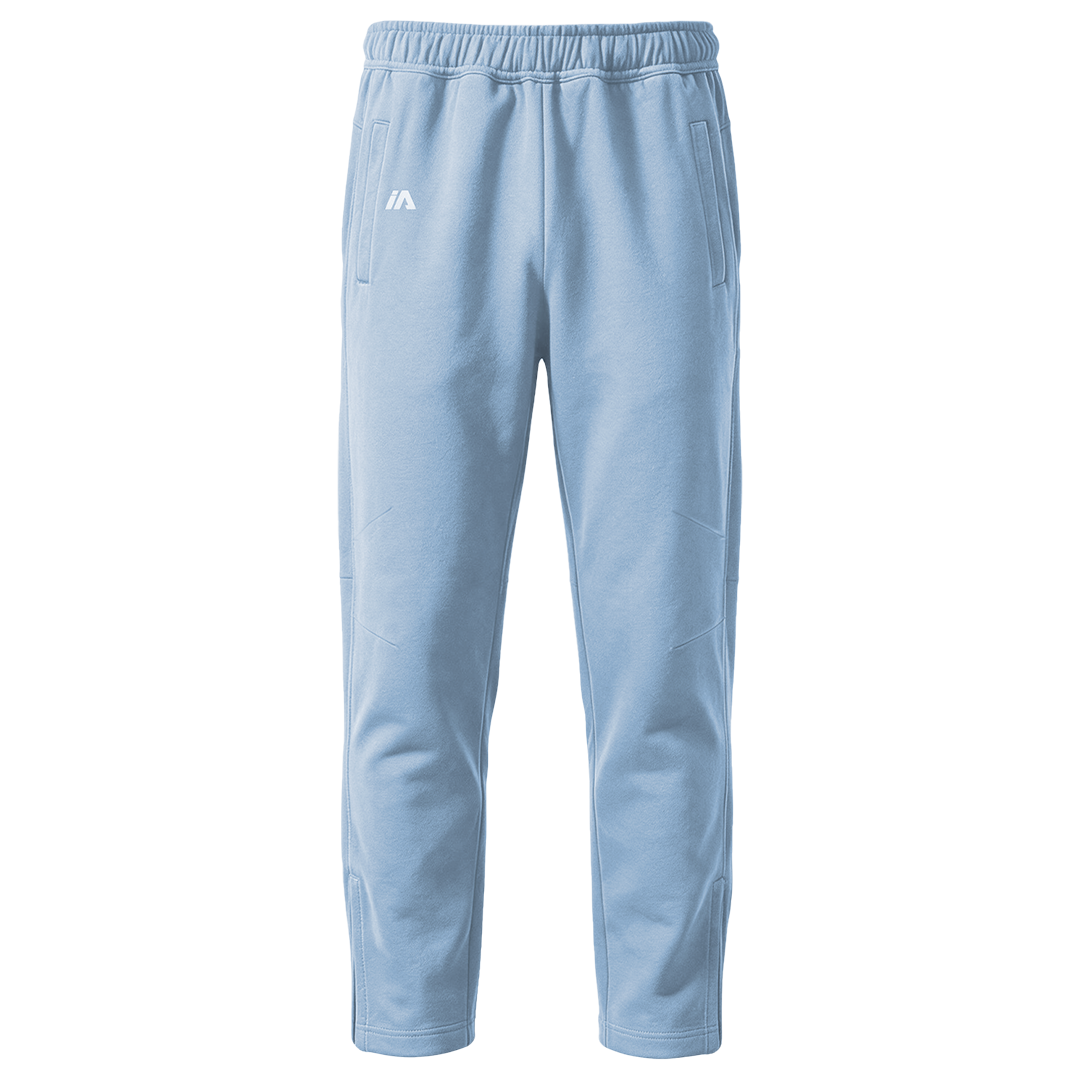 iAthletic Pro Fleece Zip Track Pants - Sky Blue