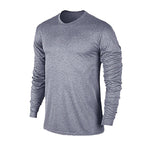 iAthletic Performance Long Sleeve Tee - Grey Marle