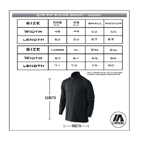 iAthletic Quarter Zip Jacket - Grey