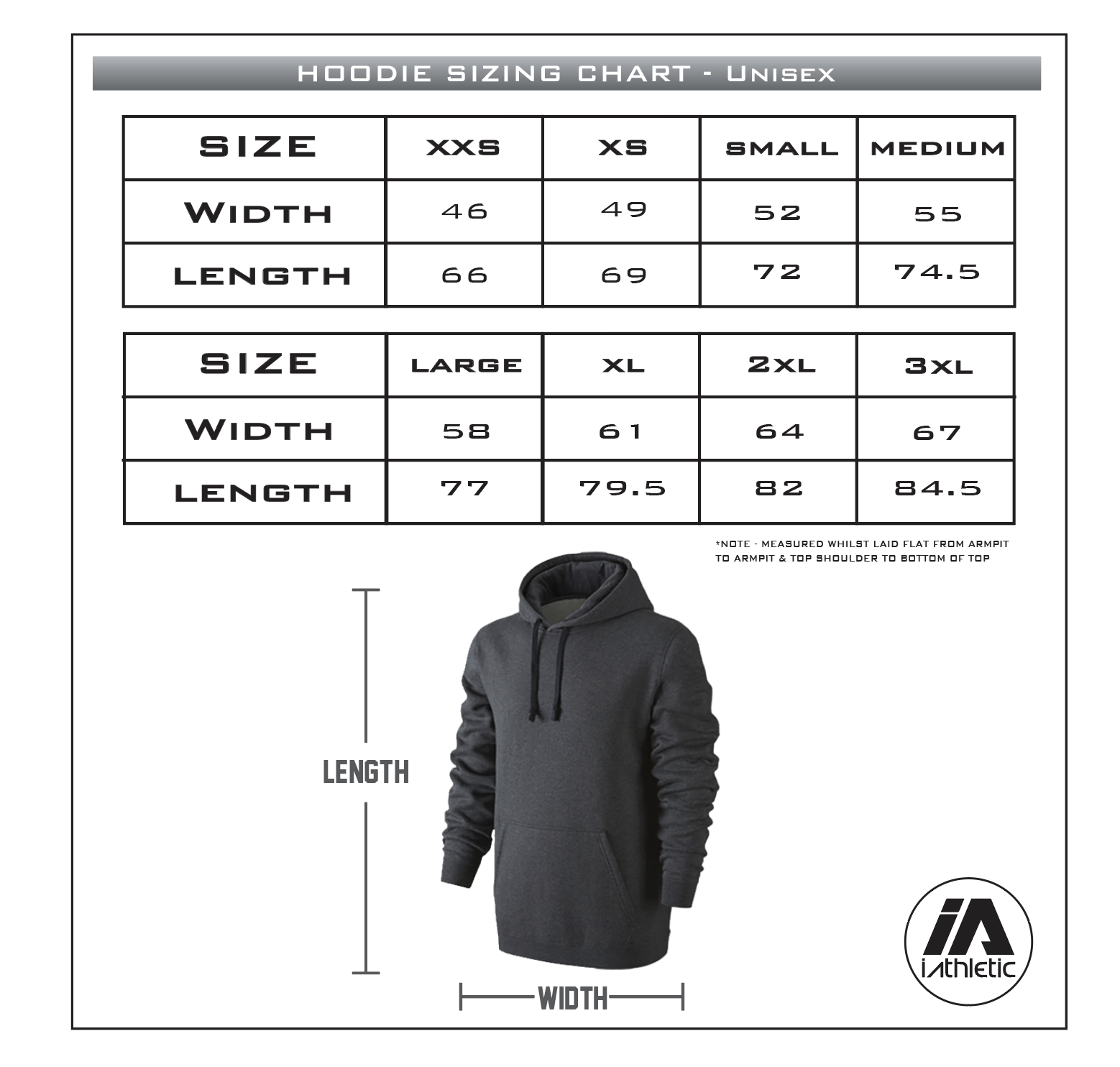 IAthletic Cotton Hoodie - Grey Marle