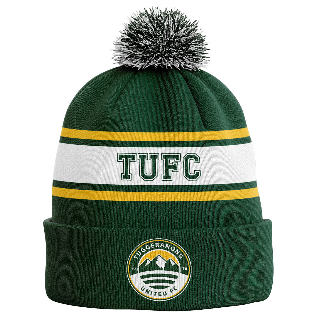 Tuggeranong United Beanie - Green/Yellow