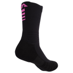 iAthletic Elite Performance Socks - Black/Black/Hot Pink
