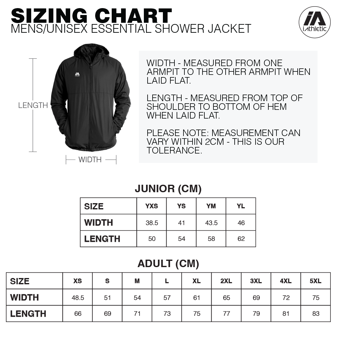 Gisborne Soccer Club Essential Shower Jacket