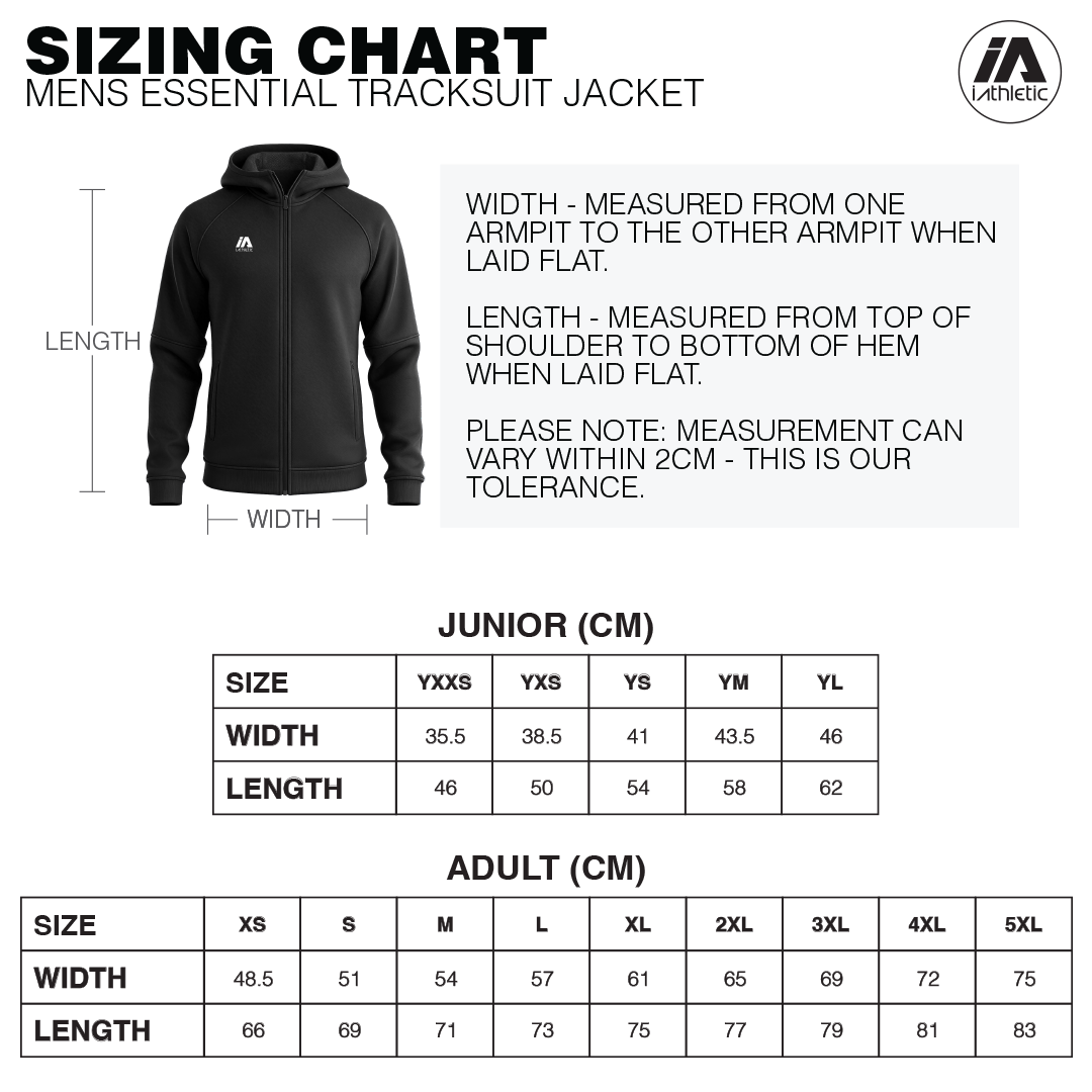 Gisborne Soccer Club Essential Tracksuit Jacket