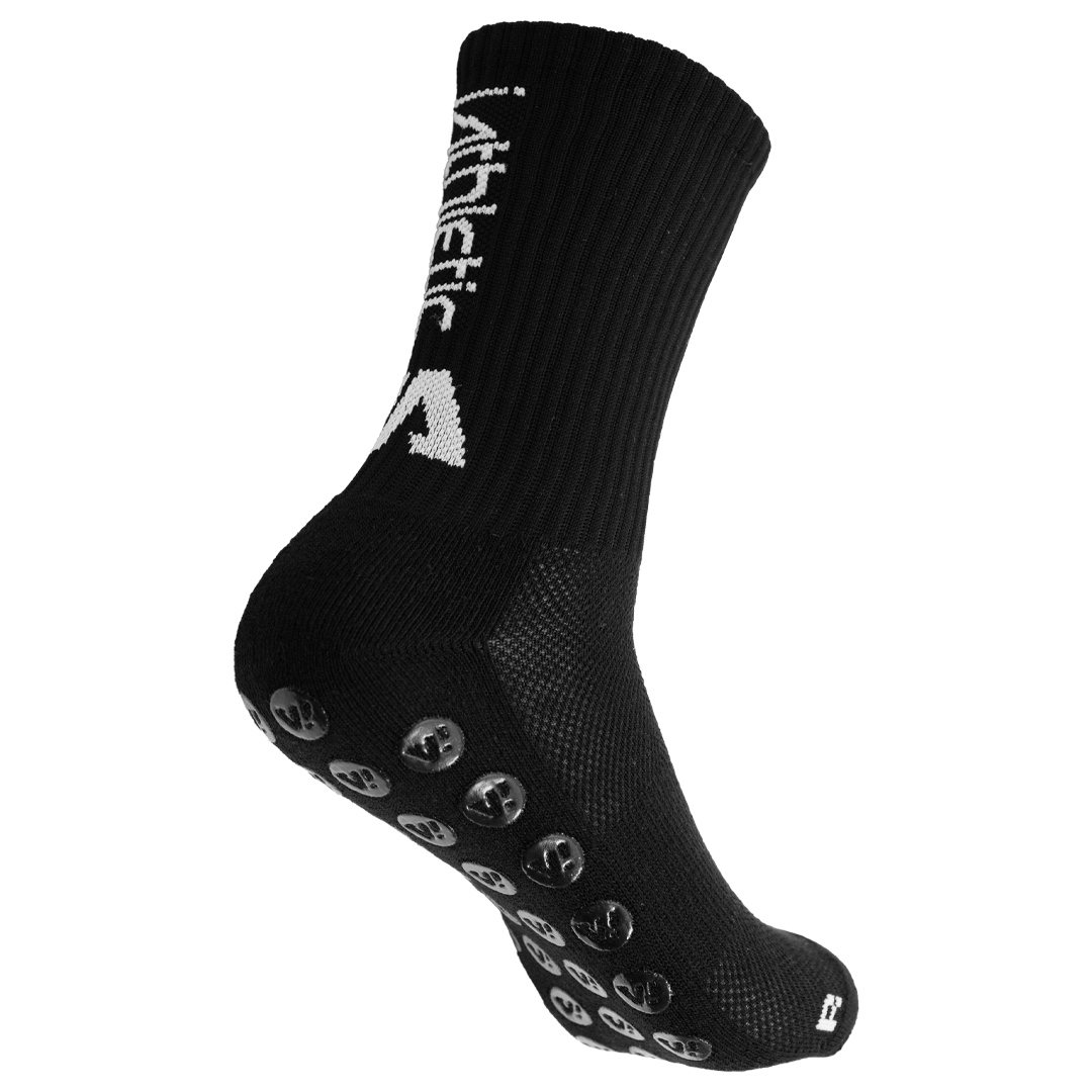 iAthletic Grip Socks - Black (Gisborne Soccer Club)