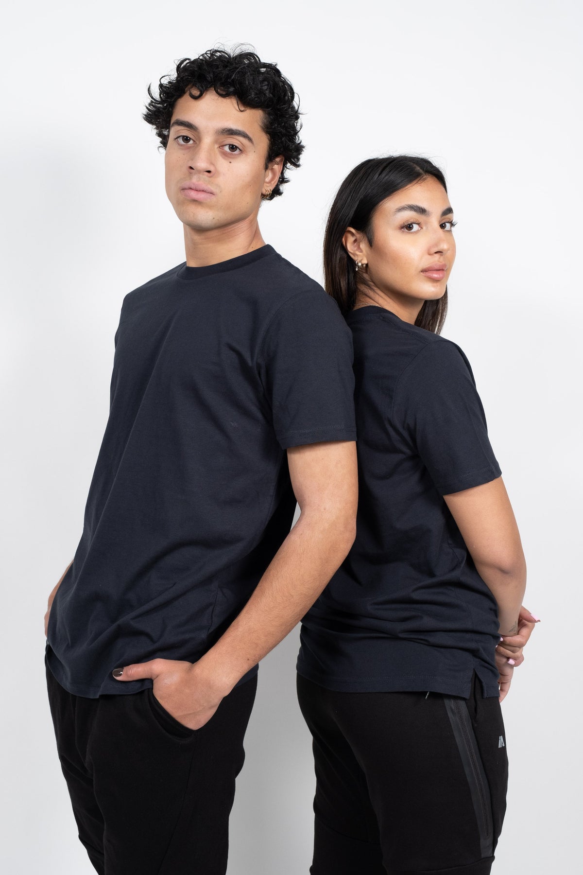 iAthletic Cotton Short Sleeve Tee - Navy