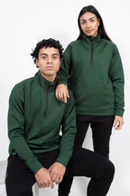 iAthletic Quarter Zip Jacket - Green