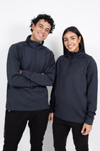 iAthletic Quarter Zip Jacket - Navy