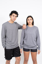 iAthletic Performance Long Sleeve Tee - Grey Marle