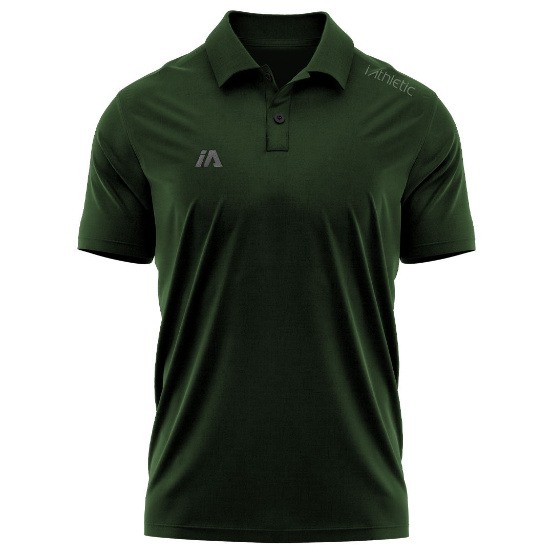 iAthletic iPerform Polo - Green Marle