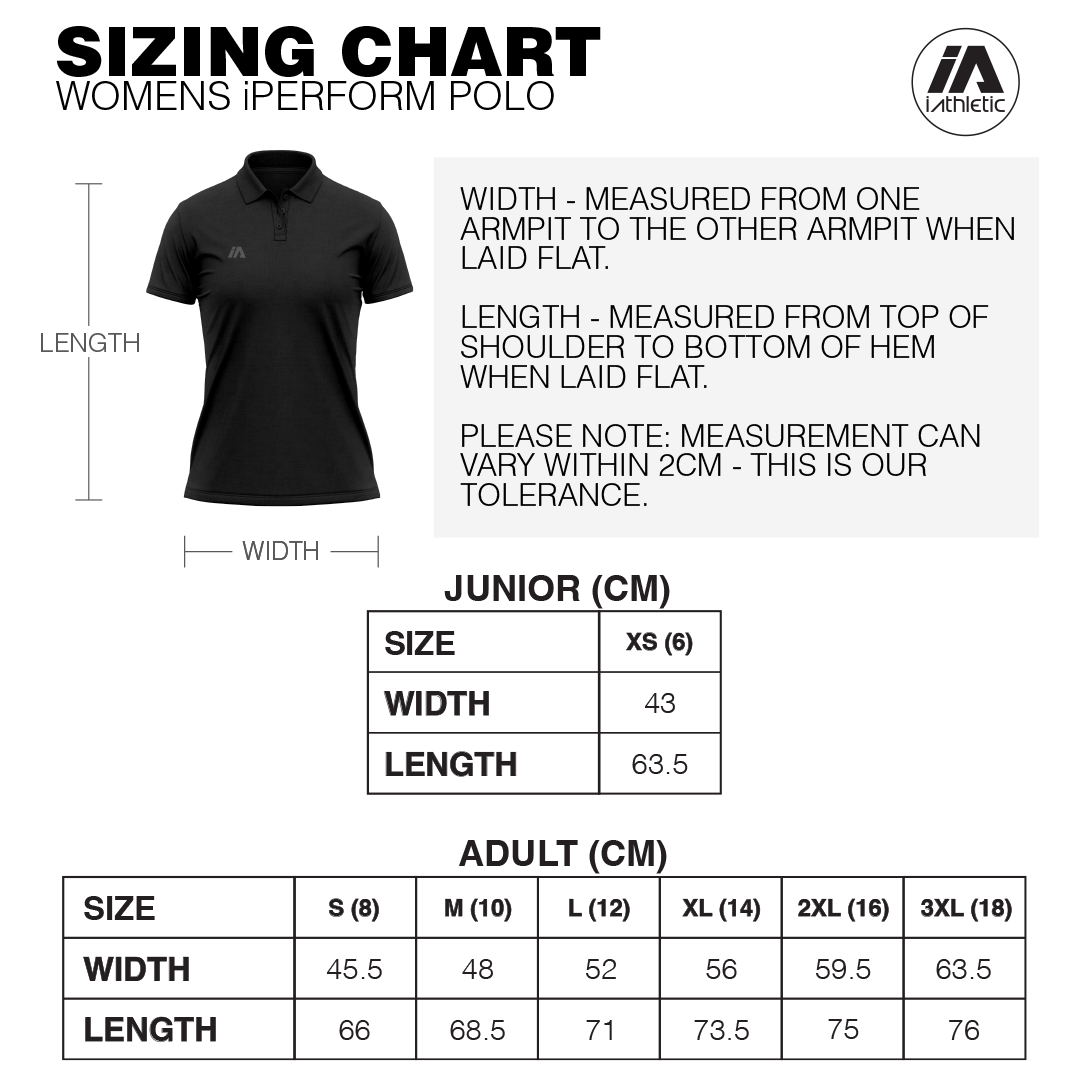 iAthletic iPerform Womens Polo - Navy