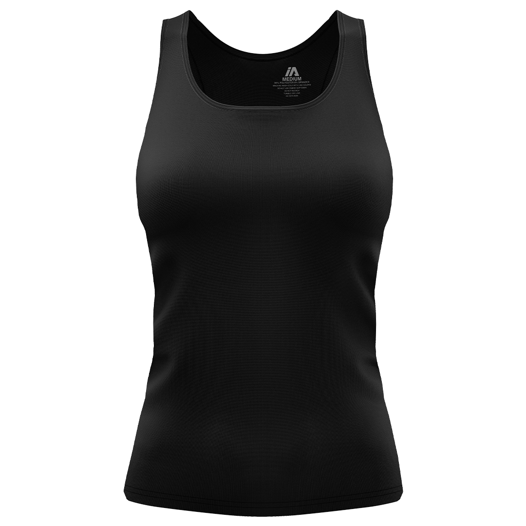 iAthletic iPerform Womens Tank - Black Marle