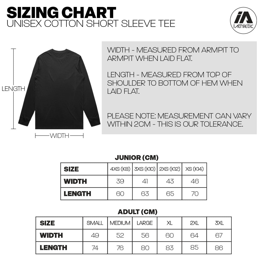 iAthletic Cotton Long Sleeve Tee - Black