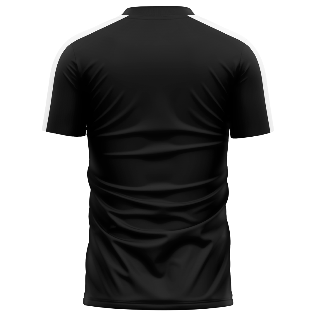 Mens Custom Jersey - Black/White