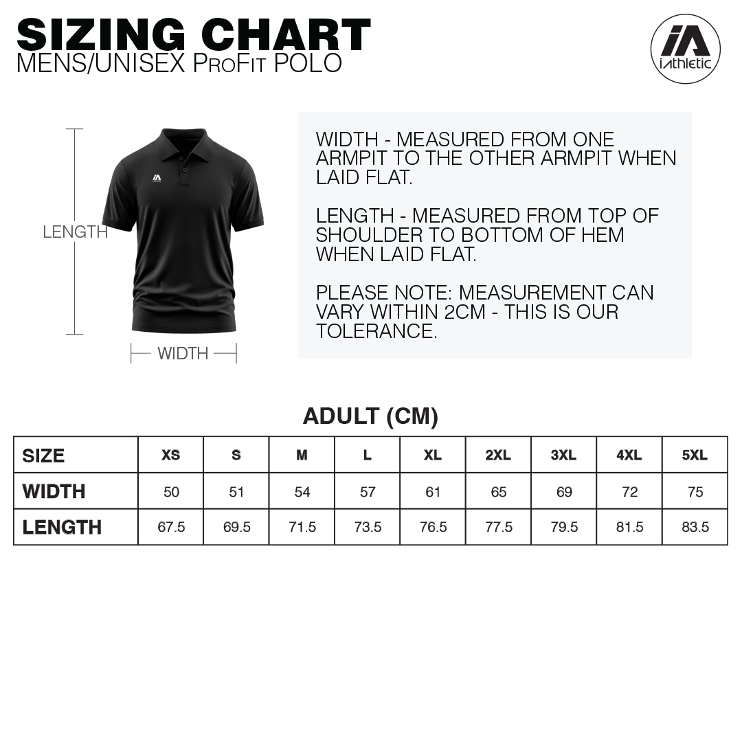 Gisborne Soccer Club ProFit Polo