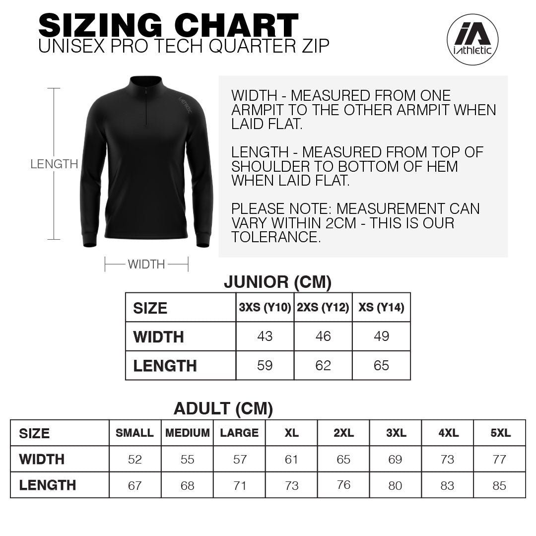 Valeri Football Academy Pro Tech Qtr Zip Jacket
