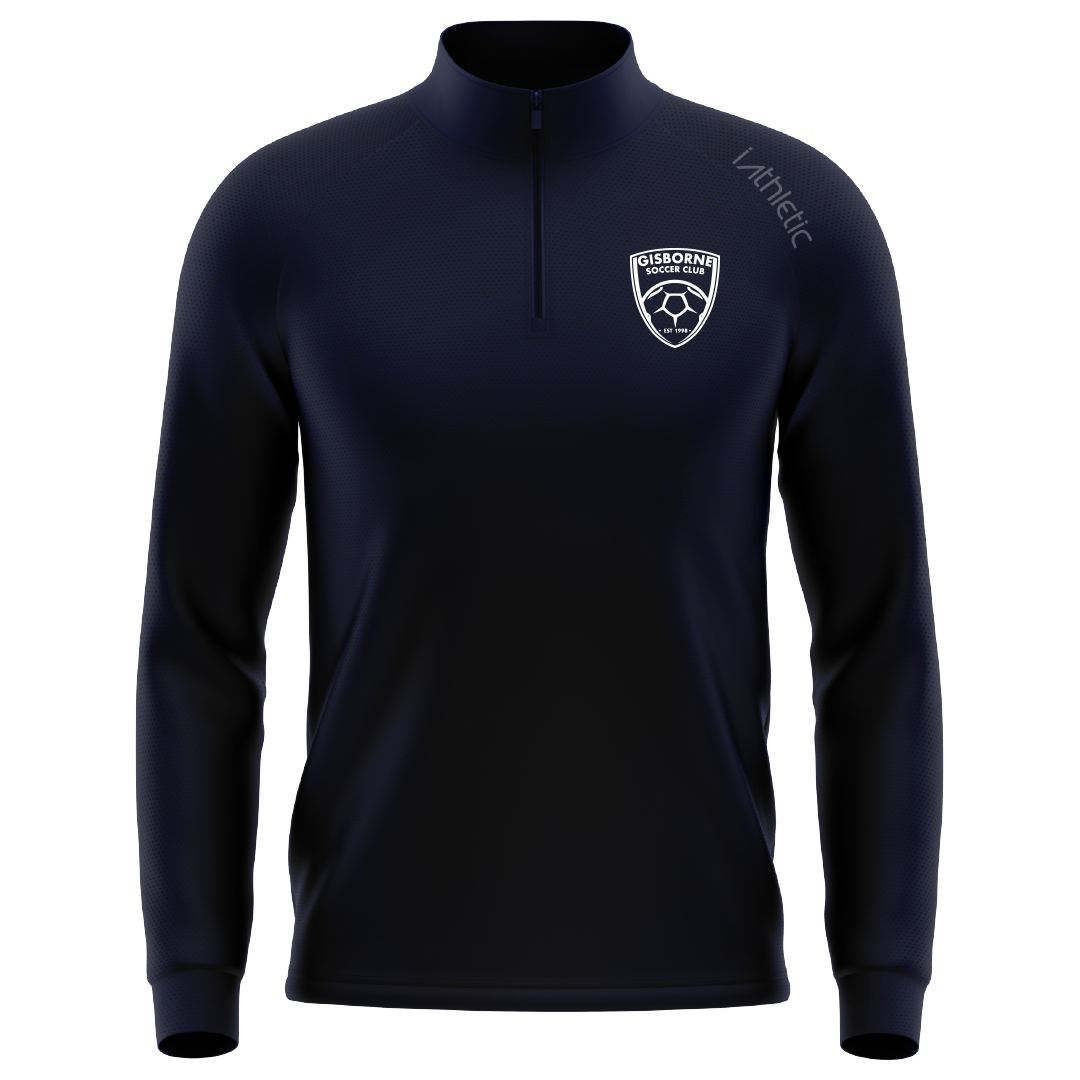 Gisborne Soccer Club Pro Tech Qtr Zip Jacket