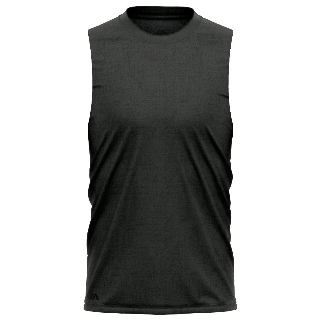 iAthletic Performance Tank Top - Black Marle