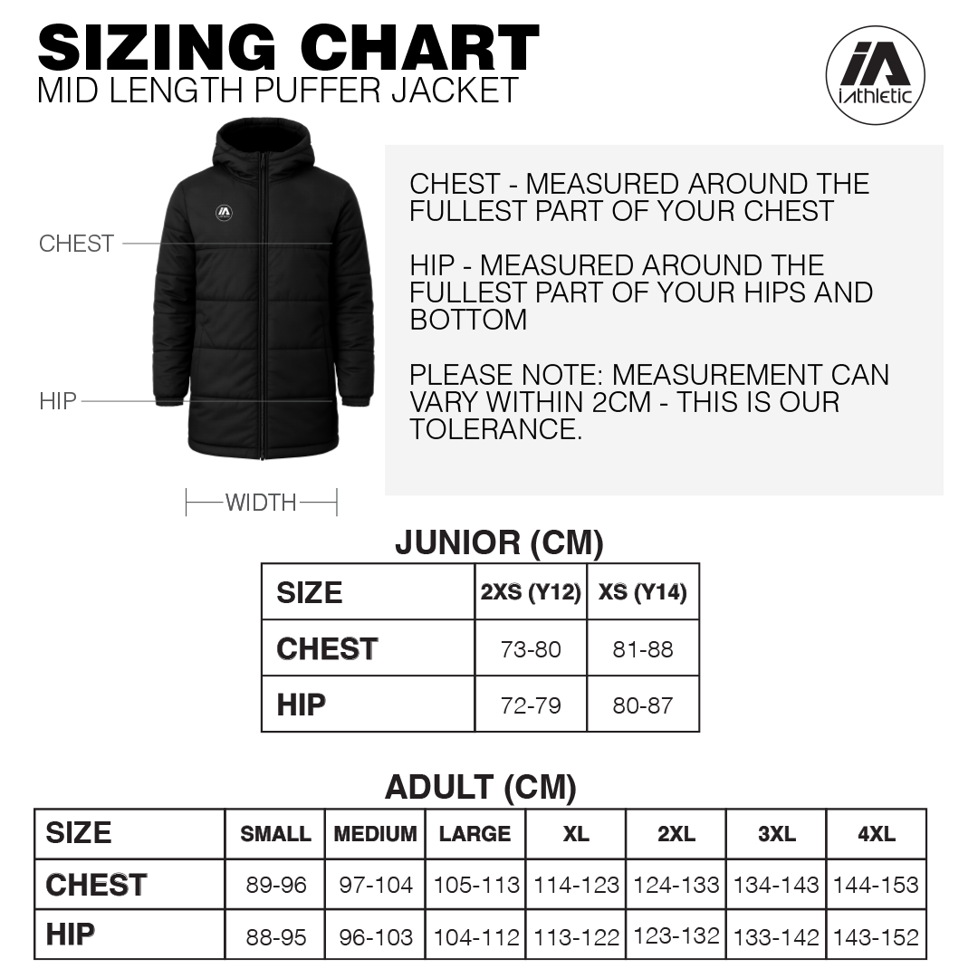Gisborne SC Mid Length Puffer Jacket - Navy