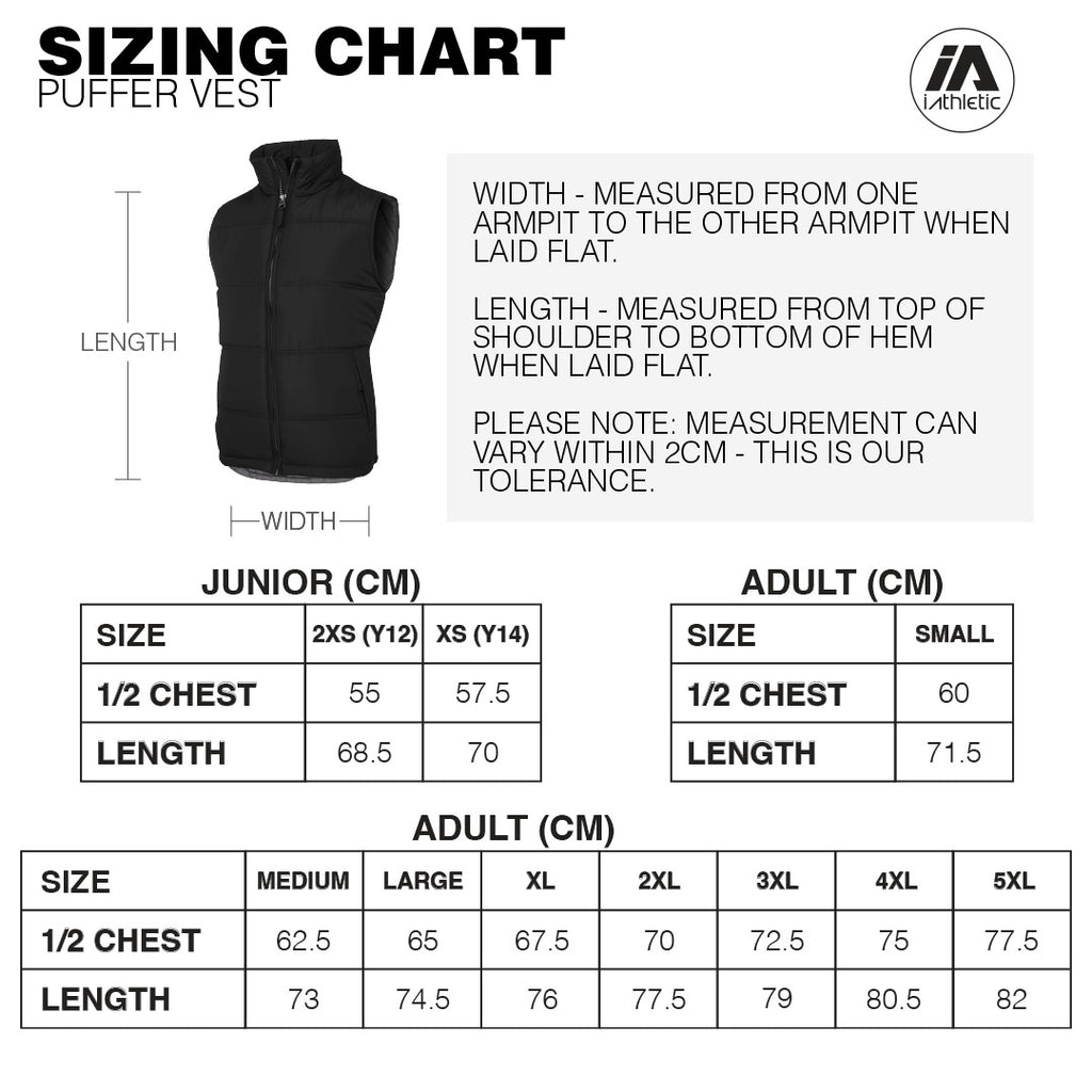 Tuggeranong United Puffer Vest