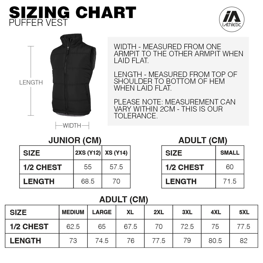 Tuggeranong United Puffer Vest