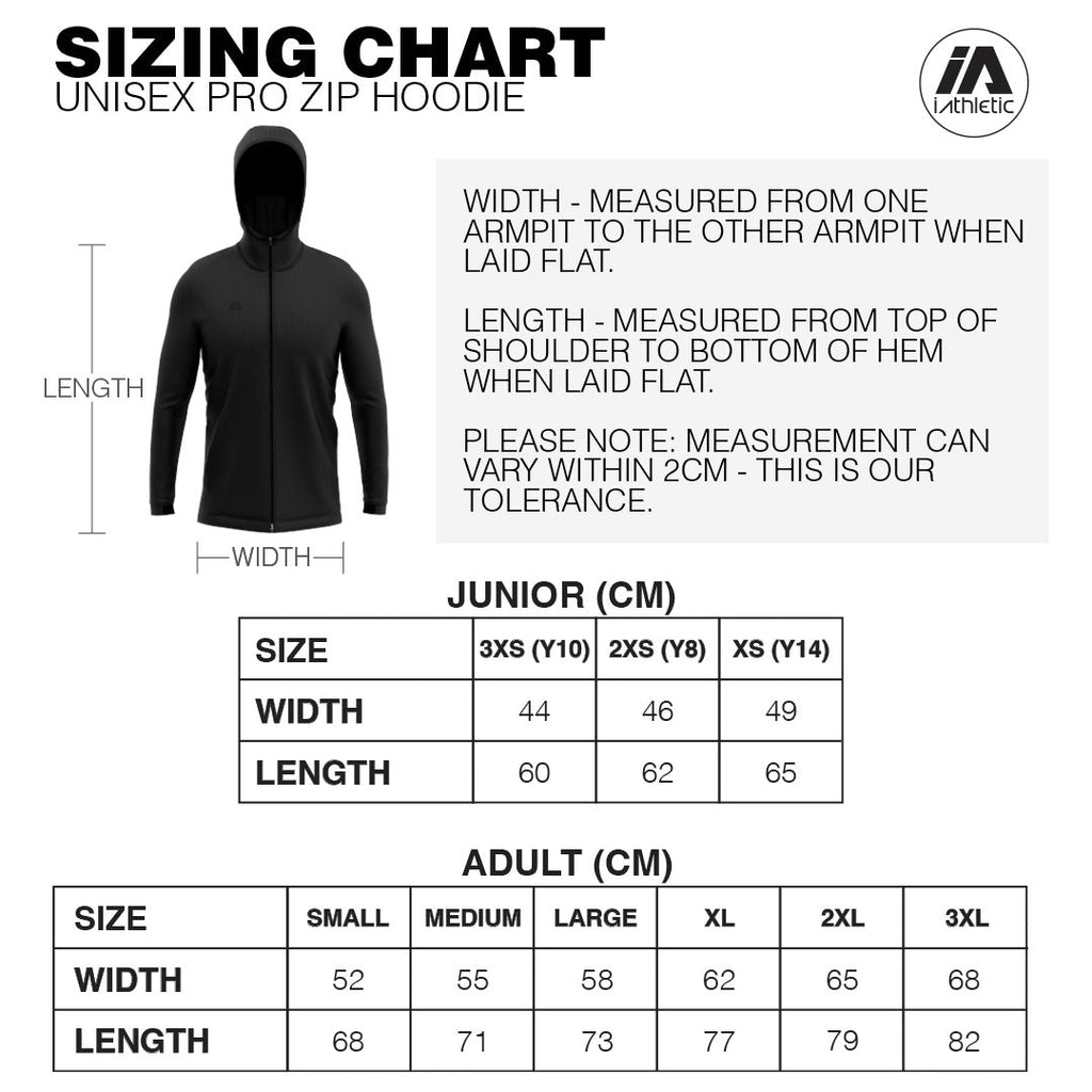 Tuggeranong United Pro Zip Hoodie