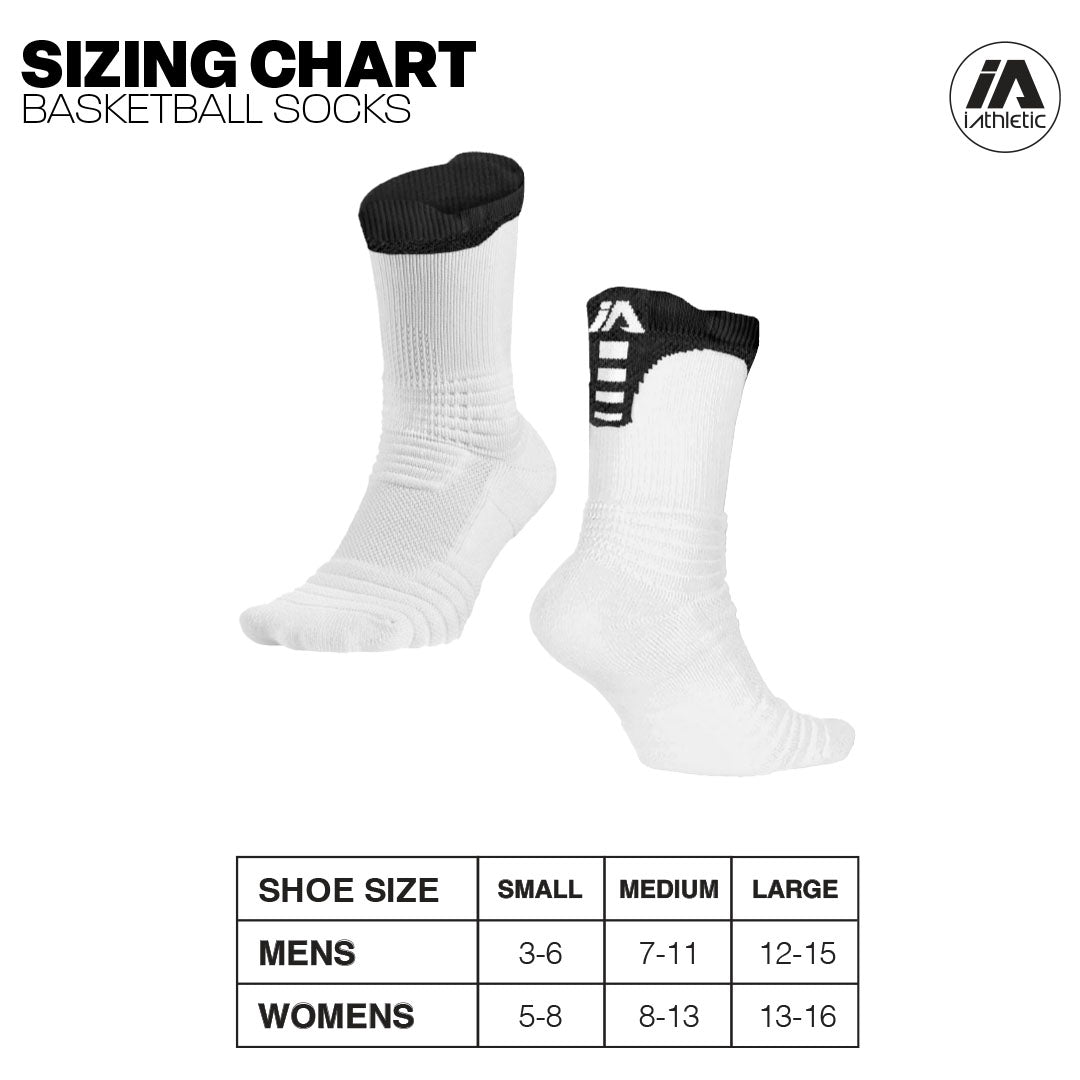 iAthletic Elite Performance Socks - Pink/White