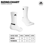 iAthletic Crew Socks - Black