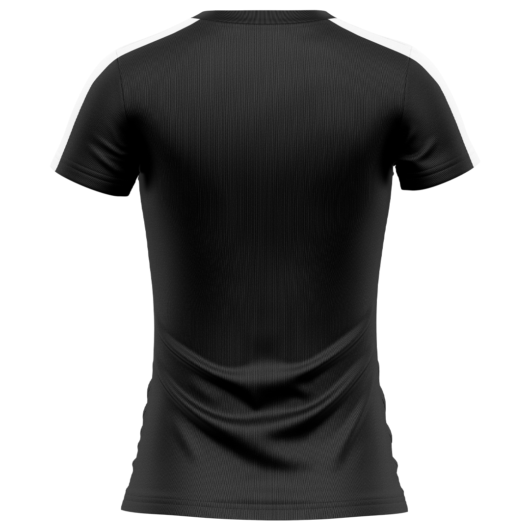 Womens Custom Jersey - Black/White