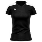 Womens Custom Jersey - Black/White
